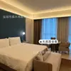 Cristal Laranja 2.5 Mobiliário de Hotel Quarto Padrão Conjunto Completo Personalizado Quarto Padrão de Hotel Cama Especial Renovação de Cabeceira Pousada Conjunto Completo