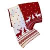 Presente de Natal cachecol vermelho fulvo feminino all-match outono e inverno dias quentes estendidos estudantes coreanos bonito pele-friendly cachecol