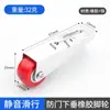 Ruedas Giratorias de Goma de 0.5 Pulgadas para Gabinete de Zapatos con Cajones, Ruedas Direccionales Tatami, Ruedas Giratorias para Muebles en Miniatura