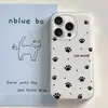 Capa de Celular Estampa de Bolinhas Patinha de Gato Compatível com Huawei Mate80Pro Honor 500 Pulseira Estrela P80 Fofa Nova15