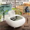 Fuente Creativa de Cerámica con Circulación de Agua Decoración de Escritorio de Oficina Fuente para Mesa de Té Fuente de Agua Adorno Pequeño
