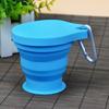 Outdoor Creative silicone água Copa retrátil camping água Copa portátil comprimido copo macio atacado