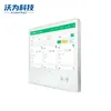 WOWEI 15.6/18.5/ 21.5 pulgadas Señal Electrónica Táctil Capacitiva para Clase, Señal de Puerta de Aula, Máquina Todo en Uno para Consulta de Asistencia