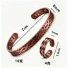 Anillo de imán popular europeo y americano transfronterizo nuevo, anillo de cruz, conjunto de anillos de pulsera de cobre antiguo, ventas directas de fábrica