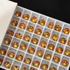 Brincos Autênticos Huazi 6m de Estrela de Quatro Pontas com Diamantes, Sensação de Luxo Leve, Temperamento Doce e Cool, Design de Personalidade de Alto Padrão, Modernos e Fáceis de Combinar
