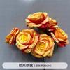 Boda Flores Artificiales Naranja Flores de Seda Boda Naranja Material de Flores Fondo de Pared Mesa Guía de Camino Arte Floral Decorativo
