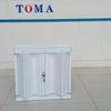 Porta de Correr Liga de Alumínio Porta Dobrável Cozinha Furo para Gás Instalação sem Furos Porta Simples Temporária Banheiro Divisória de Banheiro