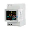 Medidor eléctrico multifuncional tipo riel D52-2066 SDM009