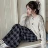 Suéter de Punto para Niñas Primavera y Otoño Cárdigan de Piña para Niños Chaqueta Suéter de Primavera Top Elegante para Bebé Ropa Infantil
