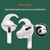 Adequado para fones de ouvido Bluetooth sem fio Apple AirPods Pro, Earmuffs de Silicone, Tampões de Ouvido à Prova de Poeira Antiderrapantes