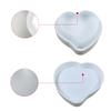 Molde de silicona para mousse de amor con forma de corazón de melocotón retorcido, para hornear postres franceses DIY, venta caliente transfronteriza