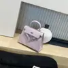Bolso Kelly Segunda Generación Estampado de Palma 2026 Nuevo Bolso de Mano de Lujo para Mujer Bolso Cruzado Texturizado para Mujer