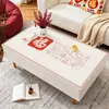 Mantel de Mesa Espesorado, No Lavable, Impermeable, Resistente al Aceite, Antideslizante, Resistente a Manchas, Resistente al Desgaste, Mantel para Mesa de Café, Exportación al por Mayor, Estilo Festivo