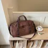 Bolsa de Viaje Corto de Gran Capacidad Bolsa de Equipaje de Mano para Viaje de Negocios Se Puede Colocar en el Mango del Carrito Fácil de Transportar Compartimento para Zapatos Bolsa de Gimnasio Bolsa de Almacenamiento