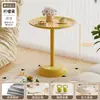 Mesita de noche, Estante de almacenamiento para mesita de noche en casa, Mesa lateral para sofá en la sala de estar, Mesa de café pequeña simple, Gabinete de mesita de noche en el dormitorio, Mesa mini