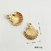 Pingente de Concha de Liga DIY Estilo Oceano Charme de Concha Brinco Colar Pulseira Artesanais Acessórios de Joia Venda por Atacado