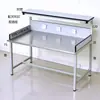 Bancada Antiestática de Aço Inoxidável Fábrica Oficina de Moldagem por Injeção Mesa de Operação Mesa de Embalagem Inspeção de Qualidade com Mesa de Reparo Leve