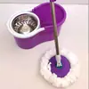 Balde de Mop Rotatório Mãos Livres Selecionado Cuidadosamente Oito Caracteres Doméstico Um Puxão Limpa Mop Rotatório de Uso Duplo Úmido e Seco Conjunto de Balde de Mop