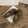 Primer Encuentro Temporada Zapatos Gruesos Peludos Ropa de Abrigo para Mujer 2026 Nuevo Invierno Estilo Little Coco Mocasines sin Cordones Zapatos de Algodón Felpudos