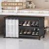 Zapatero bajo mesa de dormitorio, zapatero pequeño simple, nuevo modelo 2026, solución de almacenamiento de zapatos multicapa a prueba de polvo para uso debajo de la cama en habitaciones de dormitorio