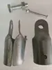 Mop de tela plana junta plástica cabeça de reposição triangular junta de parafuso cabeça de clipe de ferro suporte acessórios do cabo