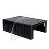 Alfombrilla expositora tipo estante insertable para vitrinas refrigeradas, soportes de exhibición para supermercado para productos frescos, cabinetes de aire frío, panel divisor de cabinetes de aire vertical, fondo falso