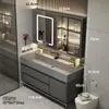 Tocador de baño de roca nano estilo lujo, incluyendo un gabinete para lavabo, gabinete para lavabo y combinación de gabinete con espejo