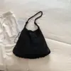 Bolso de Hombro Grande de Paja Tejida Hueca de Nuevo Estilo Verano 2026 para Mujer Bolso Nuevo de Verano 2026