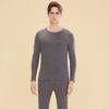 Ropa interior térmica de seda y lana recubierta de nuevo estilo para mujer, otoño e invierno, camiseta interior para pareja, ropa de otoño para hombre, pantalones largos, traje al por mayor