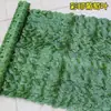 Pared de Planta Artificial Valla de Hojas Verdes Decoración Plantas Verdes Tubo de Escalera Techo de Balcón Cubierta para Barandilla de Valla de Patio