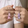 Accesorios de Joyería DIY Modernos y Lindos Día de San Valentín y Día de San Valentín Chino Colgantes de Joyería para Pareja Corazón Africano Diamante