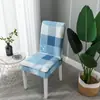 Funda de Silla Funda de Silla para el Hogar Funda Elástica para Silla de Comedor Juego de Cojines para Silla Funda Universal para Asiento Funda para Taburete Funda con Respaldo Integrado