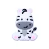 Fábrica em estoque contas de silicone Apple animal de desenho animado vaca contas soltas DIY manual caneta de contas contas de silicone atacado
