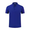 Camisa Polo Publicitaria de Color Sólido con Cuello Camisero Camiseta de Manga Corta Ropa de Trabajo para Mujer Estampado de Logo Guardería Capacitación para Maestros Ropa de Trabajo