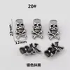 Rebites de Caveira DIY Rebites de Cabeça de Fantasma Liga Metálica Rebites Punk Roupas Bolsas Alças Sapatos Acessórios Material