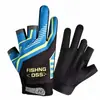 Guantes de Pesca con Tres Dedos Expuestos para Pesca Marítima, Pesca sin Dedos, Guantes para Escribir Mensajería, Guantes Transpirables Antideslizantes