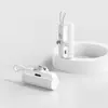 Lanyard de Cápsula de Bolsillo Power Bank con Cable Integrado Mini Compacto Portátil Power Bank de Emergencia con Soporte