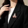Moda europeia e americana comércio exterior broche de sapo versátil com strass completo broche de animal de desenho animado da fábrica de origem, item popular em estoque na Temu