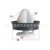 Aplicable a Volkswagen Skoda Santana crystal sharp sharp panel de moldura interior clip de panel de puerta clip decorativo 5J0867276