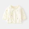 Ropa interior de media espalda para bebé recién nacido, pijama de algodón sin hueso para primavera y otoño, ropa de monje de luna llena, top de bebé