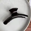 ALAN Japón Corea del Sur Francia Ácido Acético Francés Agarre para Cabello Rizado Estampado de Leopardo Pinza Grande Pinza para el Cabello Pinza de Tiburón Niños