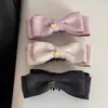Pasador de Pelo Dorado con Forma de Corazón para Mujer, Pinza Vertical para la Parte Trasera de la Cabeza, Pinza Retorcida, Pinza Banana Grande de Doble Cara de Alta Gama