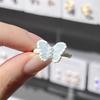 Anillo de Flor de Circonita de Colores Nuevo al por Mayor Ins Simple Versátil Diseño de Nicho Anillo Abierto de Alta Gama para Mujer