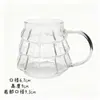 Suministros del Fabricante Taza con Asa Navidad Vaso Café Hielo Americano Latte Taza Transparente Borosilicato Hogar