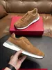 Zapatos Deportivos Casuales Ferrag de Piel de Vaca y Malla para Hombre, Zapatos de Correr Transpirables con Cordones para Hombre