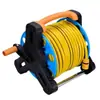 Suporte Rotativo de Armazenamento Multifuncional para Tubo de Água Doméstico com Manivela Manual Pistola de Lavagem de Carros de Alta Pressão Ferramenta de Rega para Jardim Flores e Vegetais