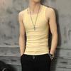 Chaleco Deportivo para Hombre Cuatro Estaciones Color Camiseta sin Mangas para Hombre Baloncesto Deportes Fitness Valla Chaleco Ajustado Trendy Camiseta