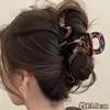Pinza para el pelo de lazo estilo coreano para cabello voluminoso, pinza para el pelo con forma de corazón para la parte trasera de la cabeza, nuevo pinza de tiburón grande 2026 accesorio para el cabello