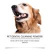 Yegbong Polvo para Limpieza Dental de Perros Fórmula Equilibrada Limpieza Bucal Olor Bicarbonato de Sodio Polvo para Limpieza Dental de Mascotas