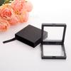 Fabricante Venta al por Mayor Transparente Película PE Caja de Anillo Caja de Suspensión para Joyería Pulsera Almacenamiento Embalaje Caja de Joyería para Aretes